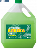 Антифриз АЛЯСКА ANTIFREEZE -40 G11 LongLife Green