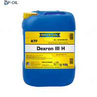 Масло АКПП RAVENOL ATF Dexron III H, 10 л