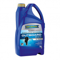 Моторное масло для 2Т лодочных моторов RAVENOL Outboard 2T Mineral, 5л Моторное масло для 2Т лодочных моторов RAVENOL Outboard 2T Mineral, 5л