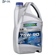 Трансмиссионное масло RAVENOL LS 75W-90, 4 л Трансмиссионное масло RAVENOL LS 75W-90, 4 л