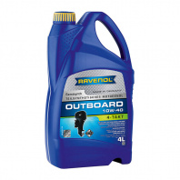 Моторное масло для 4-T лодочных моторов RAVENOL Outboardoel 4T 10W-40, 4л Моторное масло для 4-T лодочных моторов RAVENOL Outboardoel 4T 10W-40, 4л