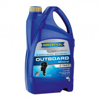 Моторное масло для 2Т лодочных моторов RAVENOL Outboard 2T Mineral, 4л Моторное масло для 2Т лодочных моторов RAVENOL Outboard 2T Mineral, 4л