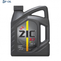 Масло моторное ZIC X7 LS 10w40 SN/CF, ACEA C3, 4л