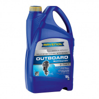 Моторное масло для 2Т лодочных моторов RAVENOL Outboardoel 2T Teilsynth, 5л Моторное масло для 2Т лодочных моторов RAVENOL Outboardoel 2T Teilsynth, 5л