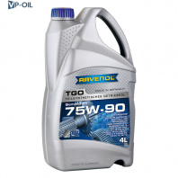 Трансмиссионное масло RAVENOL TGO 75W-90, 4 л Трансмиссионное масло RAVENOL TGO 75W-90, 4 л