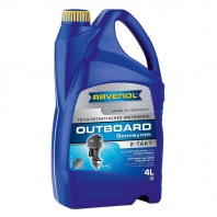 Моторное масло для 2Т лодочных моторов RAVENOL Outboardoel 2T Teilsynth, 4л Моторное масло для 2Т лодочных моторов RAVENOL Outboardoel 2T Teilsynth, 4л