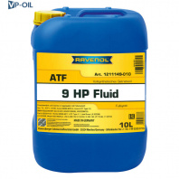 Трансмиссионное масло RAVENOL ATF 9HP Fluid, 10 л