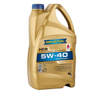 Моторное масло RAVENOL HCS 5W-40, 4л.
