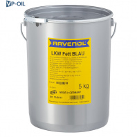 Пластичная смазка RAVENOL LKW Fett Blau, 5 кг