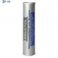 Пластичная смазка с графитом RAVENOL Mehrzweckfett m. Graphit, 400 гр