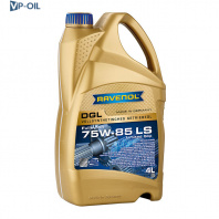 Трансмиссионное масло RAVENOL DGL 75W-85 LS, 4 л Трансмиссионное масло RAVENOL DGL 75W-85 LS, 4 л