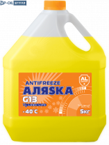Антифриз АЛЯСКА ANTIFREEZE -40 G13 LongLife Yellow