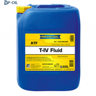 Масло АКПП RAVENOL ATF T-IV Fluid, 20 л