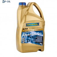 Масло АКПП RAVENOL ATF Dexron VI, 4 л